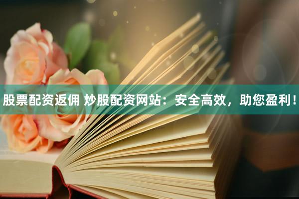 股票配资返佣 炒股配资网站：安全高效，助您盈利！